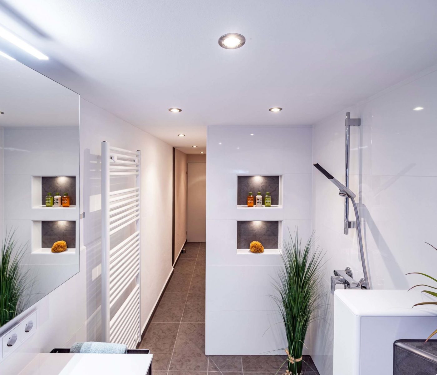 Komplettsanierung eines Design Badezimmers in Eschenburg-Eiershausen 7